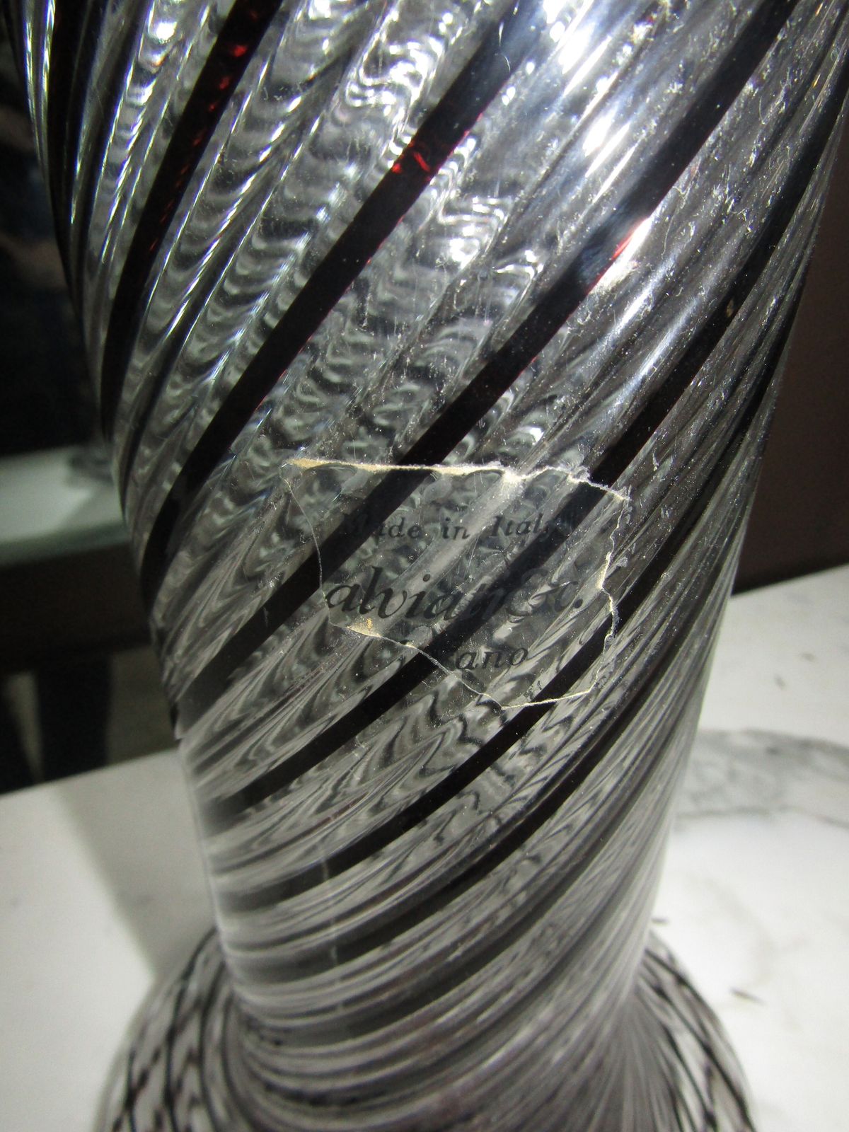 Vases Murano Glass Salviati photo for sale