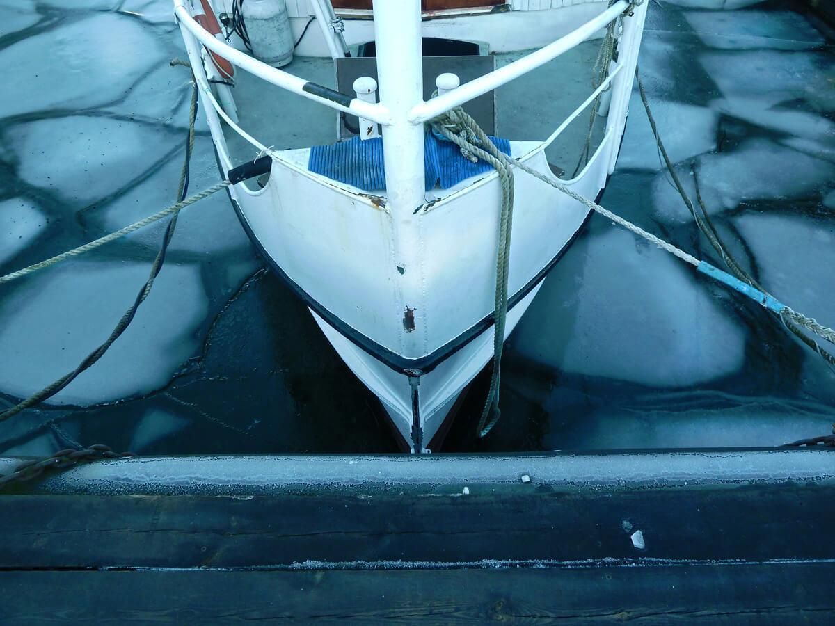 Jo Crowther Stockholm Blue, 2014   Nordic Photography Ice Caves Ships Nautical Coastal Snow 2003