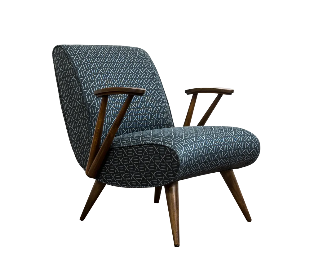 Mid Century Armchair "300 110" By Gfm, Poland, 1960s