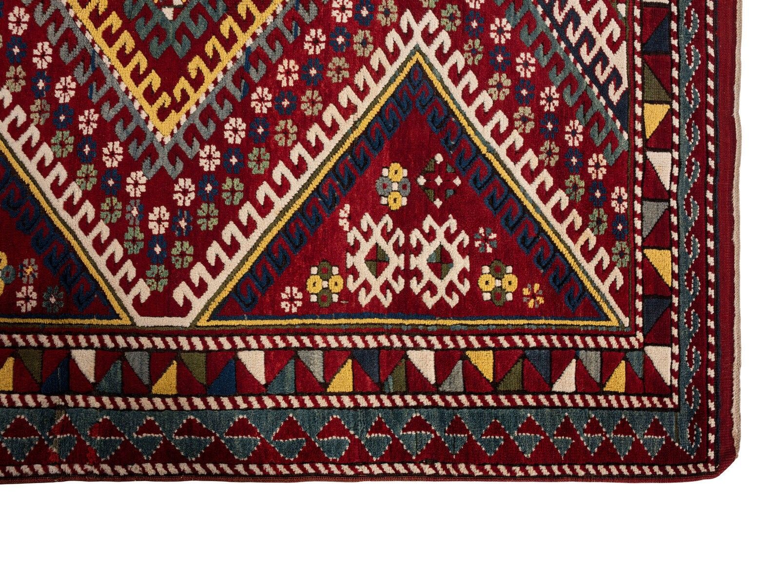 5.6x10.3 Ft Antique Kazak Rug, South Caucasus, Late 19th Century photo for sale