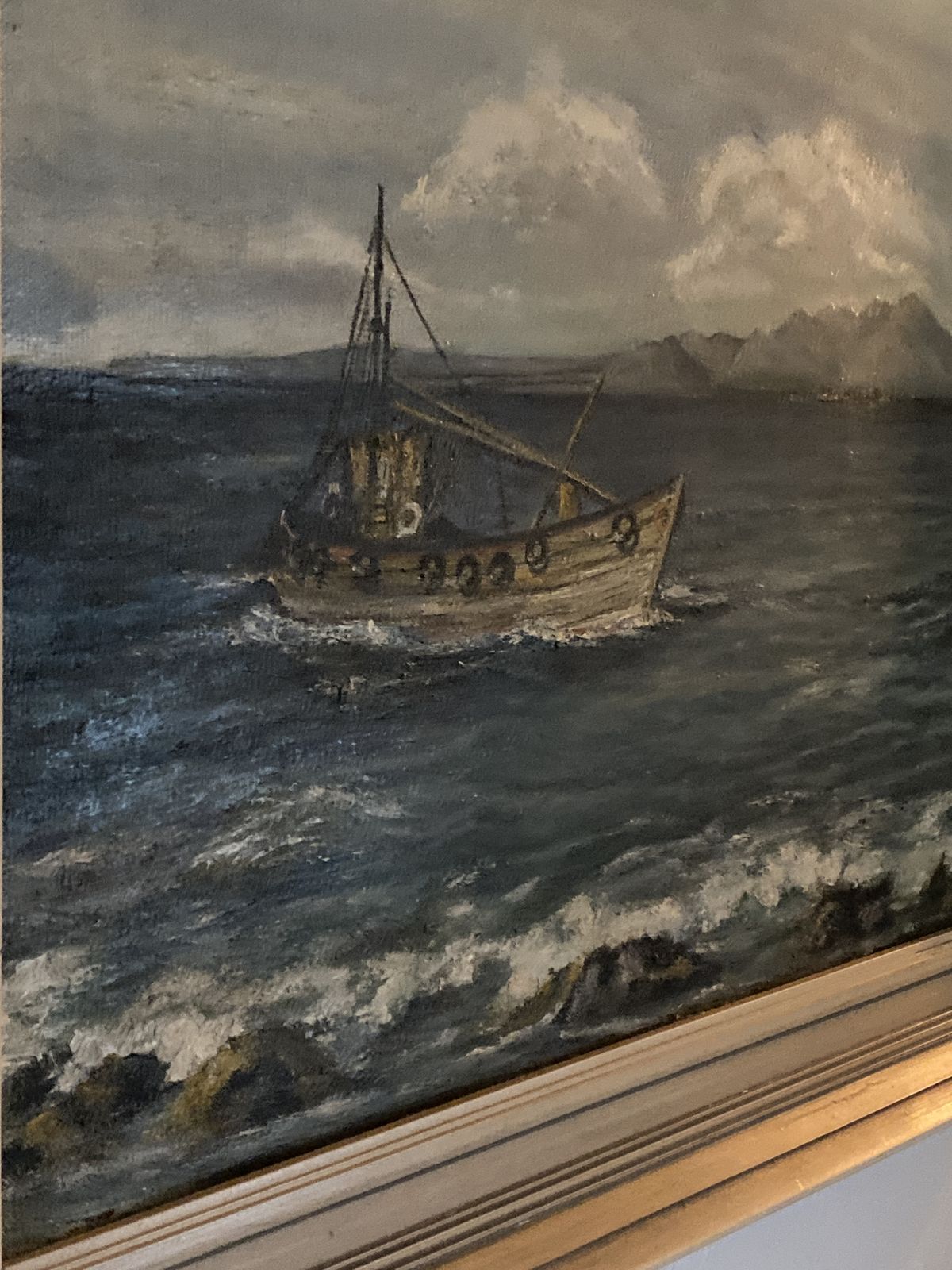 Fishing Off Isle Of Isle Of Arran photo Art