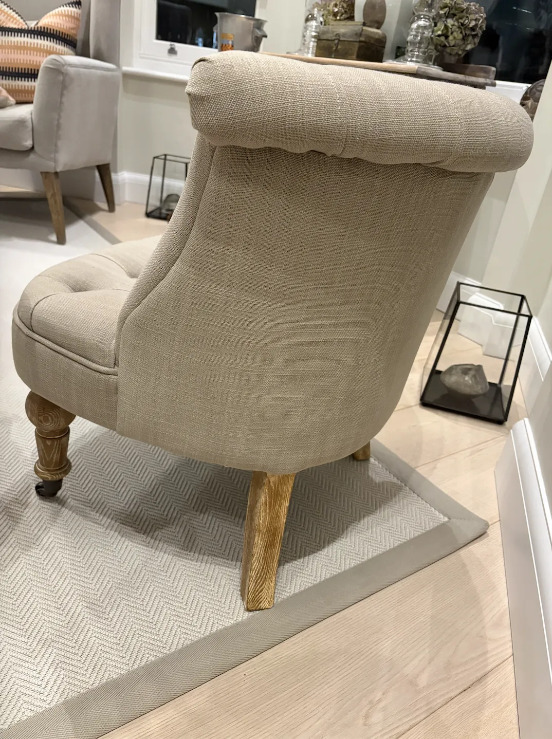 Pair Of Occasional Chairs   Etoile Taupe photo Furniture