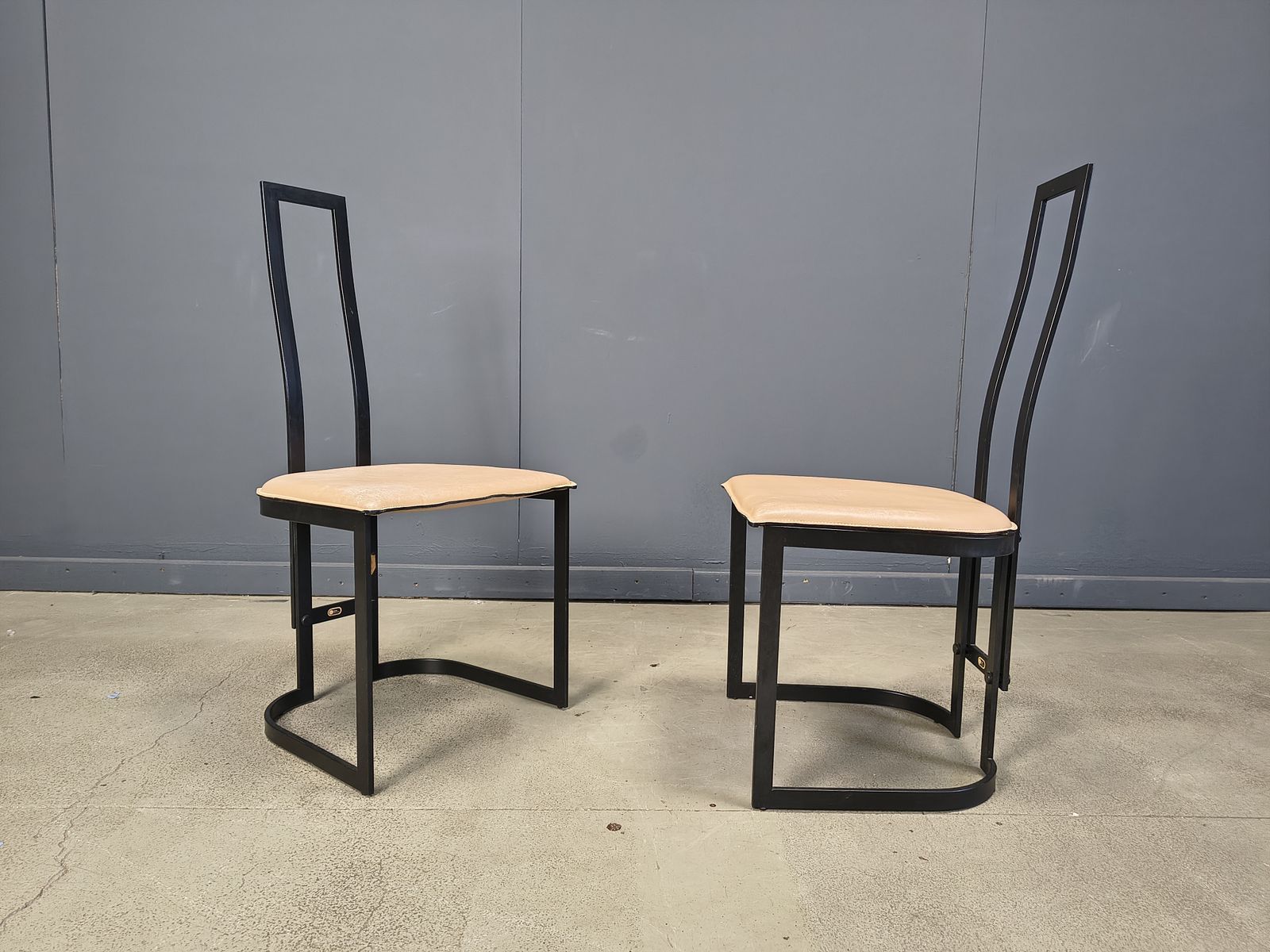 Gastone Rinaldi Postmodern  Dining Chairs For Thema Italy, 1980s   Set Of 6 photo furniture