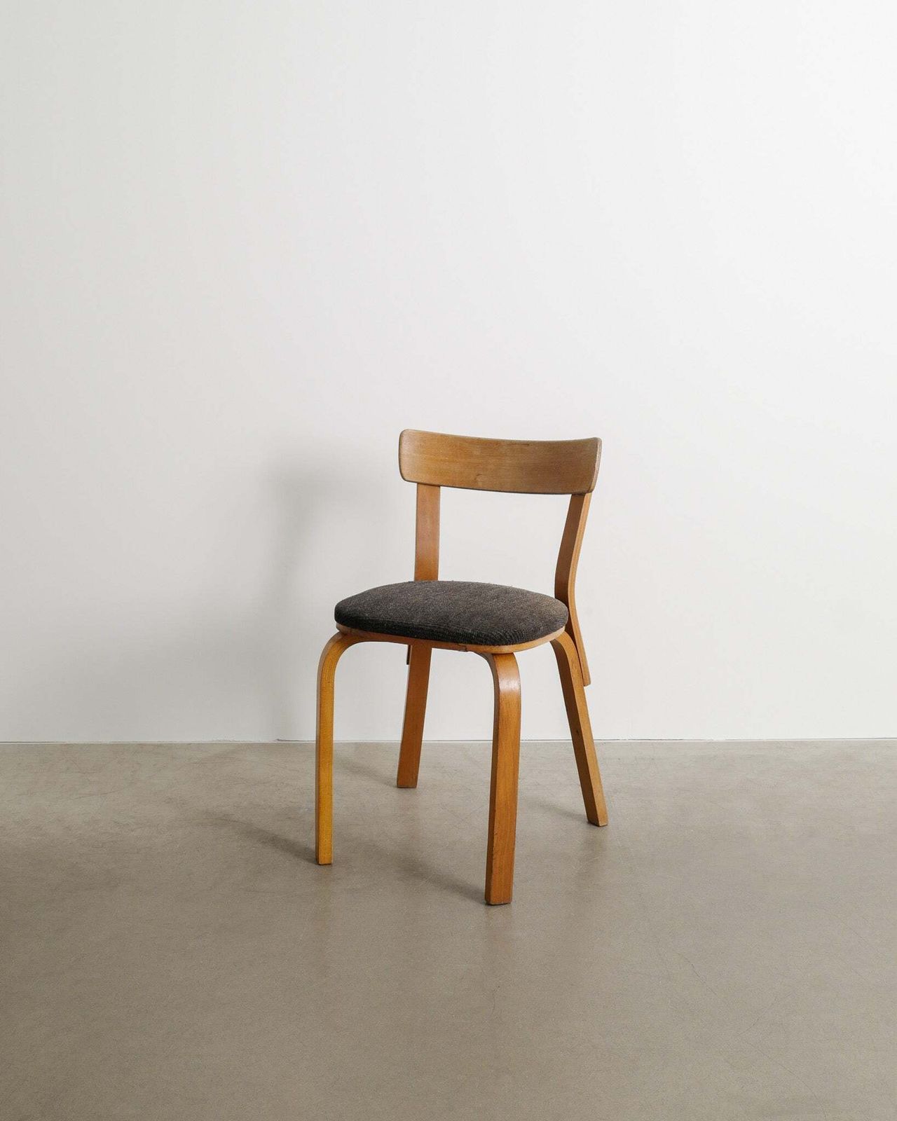 photo for sale Early Finnish Mid Century Wooden Working Desk & Chair By Alvar Aalto, 1940s