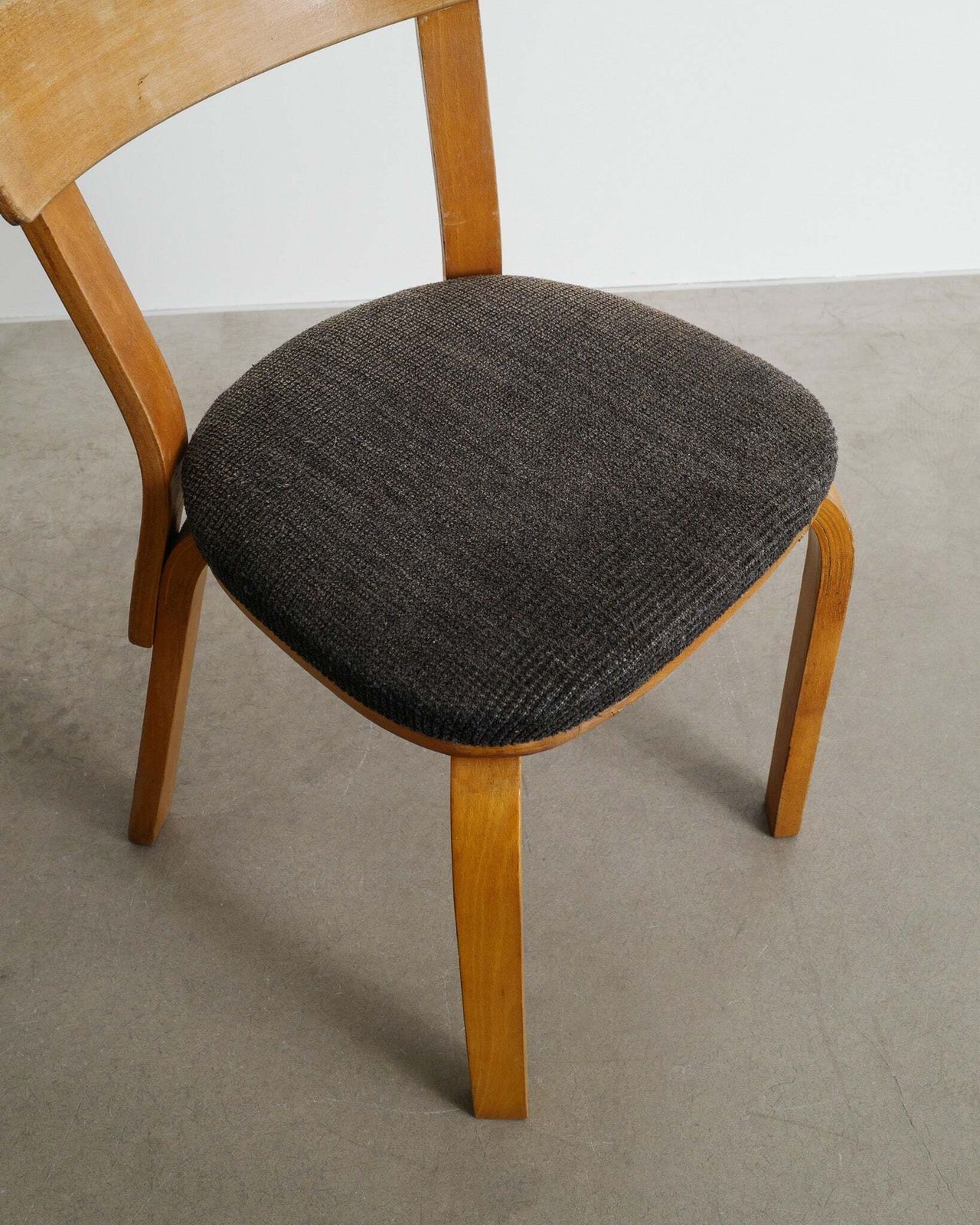 Furniture Early Finnish Mid Century Wooden Working Desk & Chair By Alvar Aalto, 1940s photo