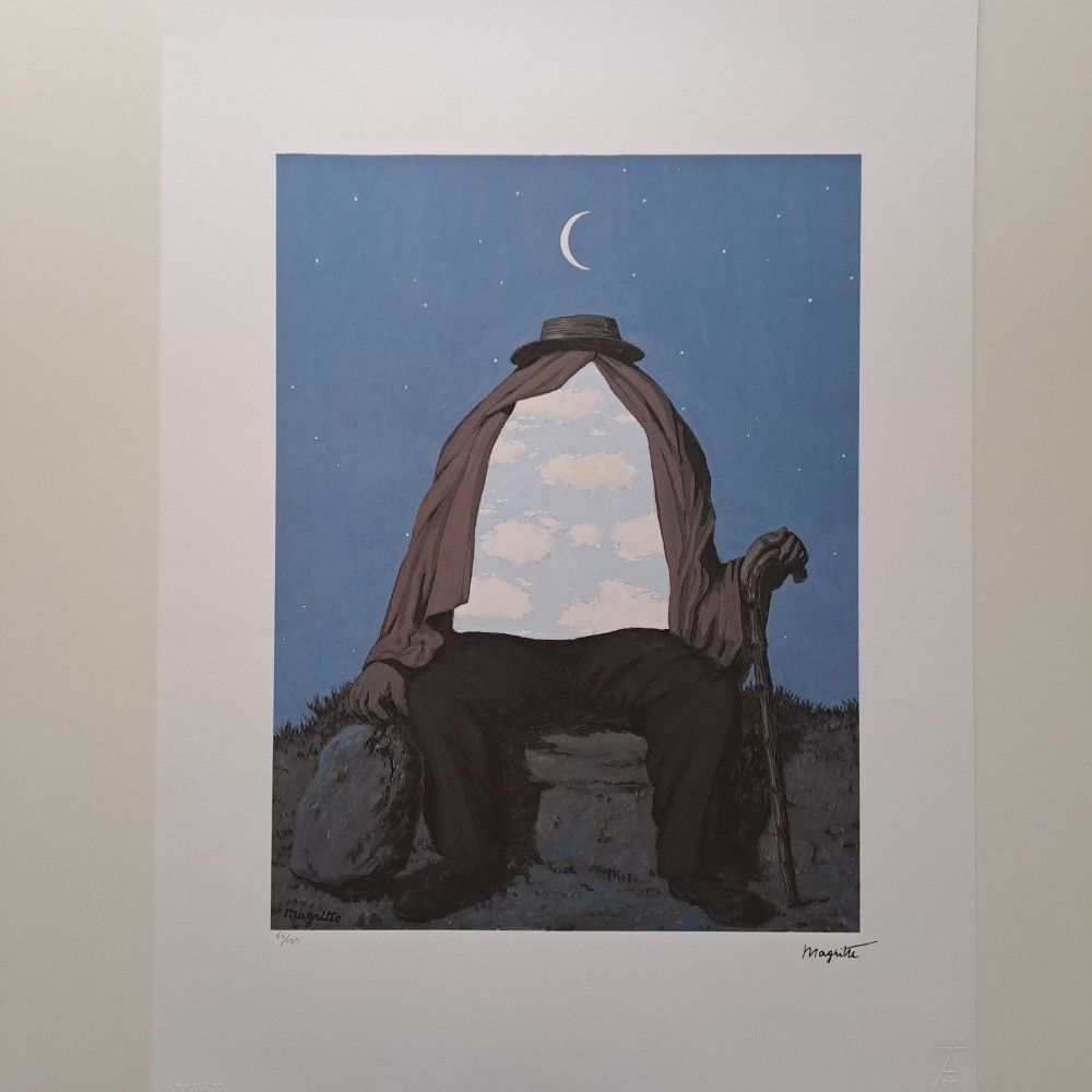 René Magritte – “The Therapist”, 1937 Signed Limited Edition Lithograph With Certificate photo for sale