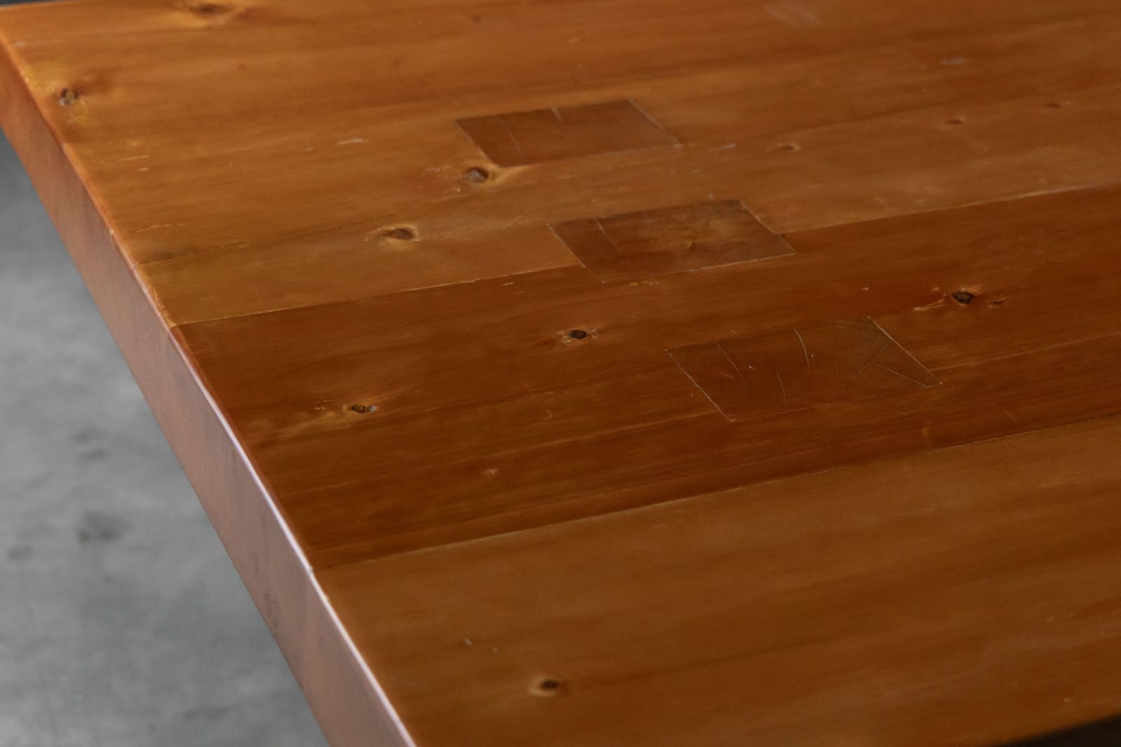 Elmwood Dining Table In The Style Of Pierre Chapo, 1960s photo buy