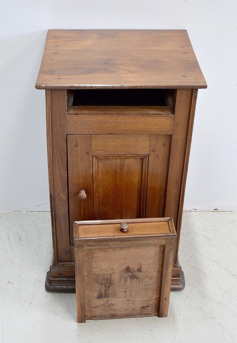 A Bedside Table In Oak 1900 photo vinterior