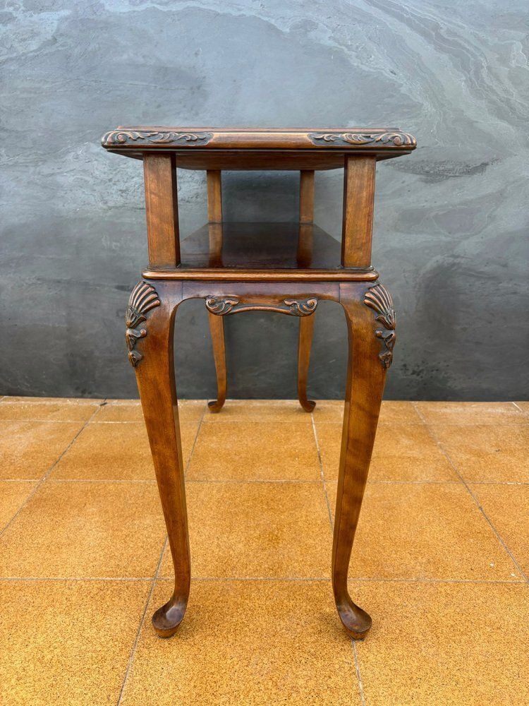 photo buy French Louis XV Style Carved Console Table With Cabriolé Legs, 1950