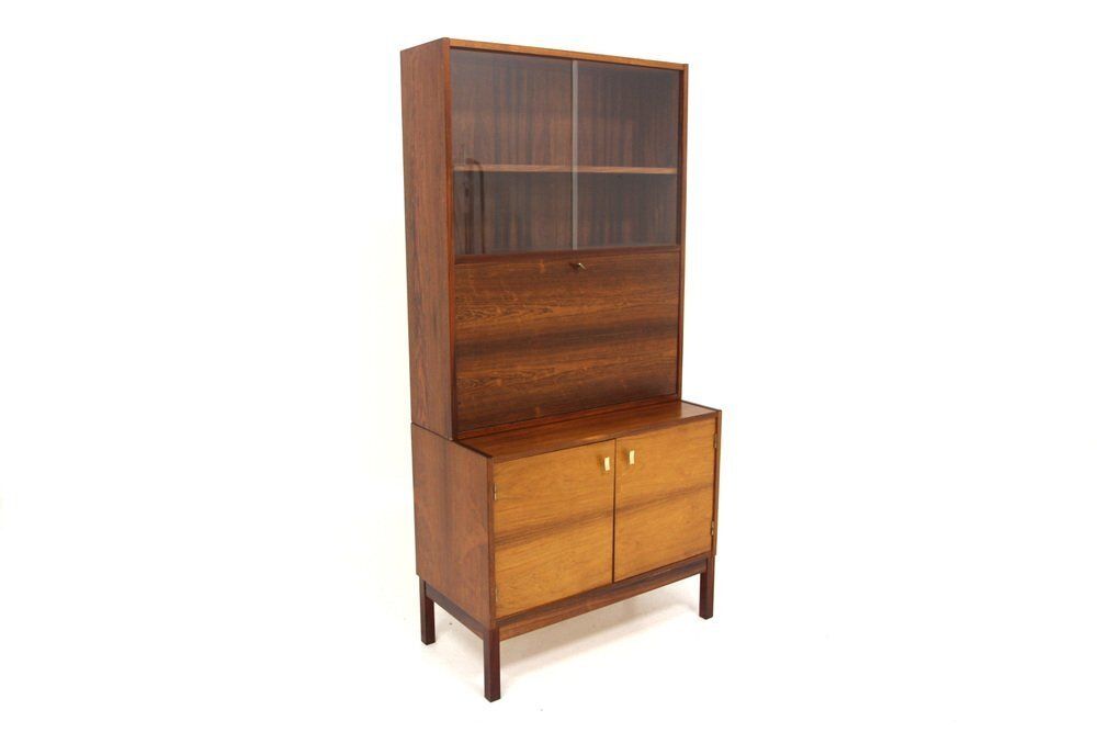 Scandinavian Rosewood Bar Cabinet From Möbel Ikea, Sweden, 1950s