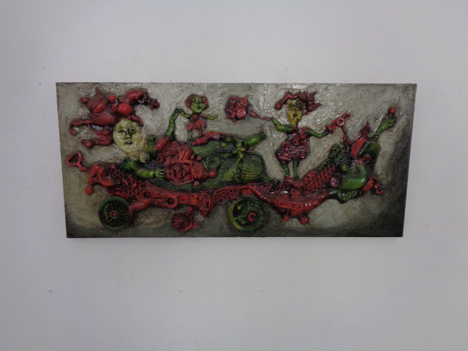 Art Work Wall Relief From Reinaldo Eckenberger, Brazil, 1974 photo Art