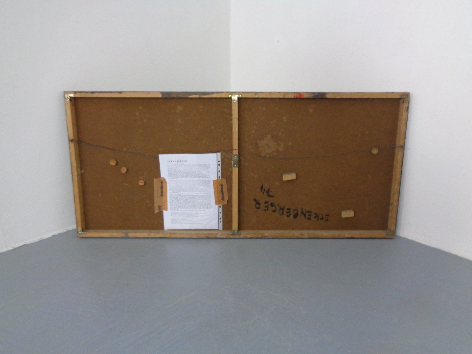 photo furniture Art Work Wall Relief From Reinaldo Eckenberger, Brazil, 1974