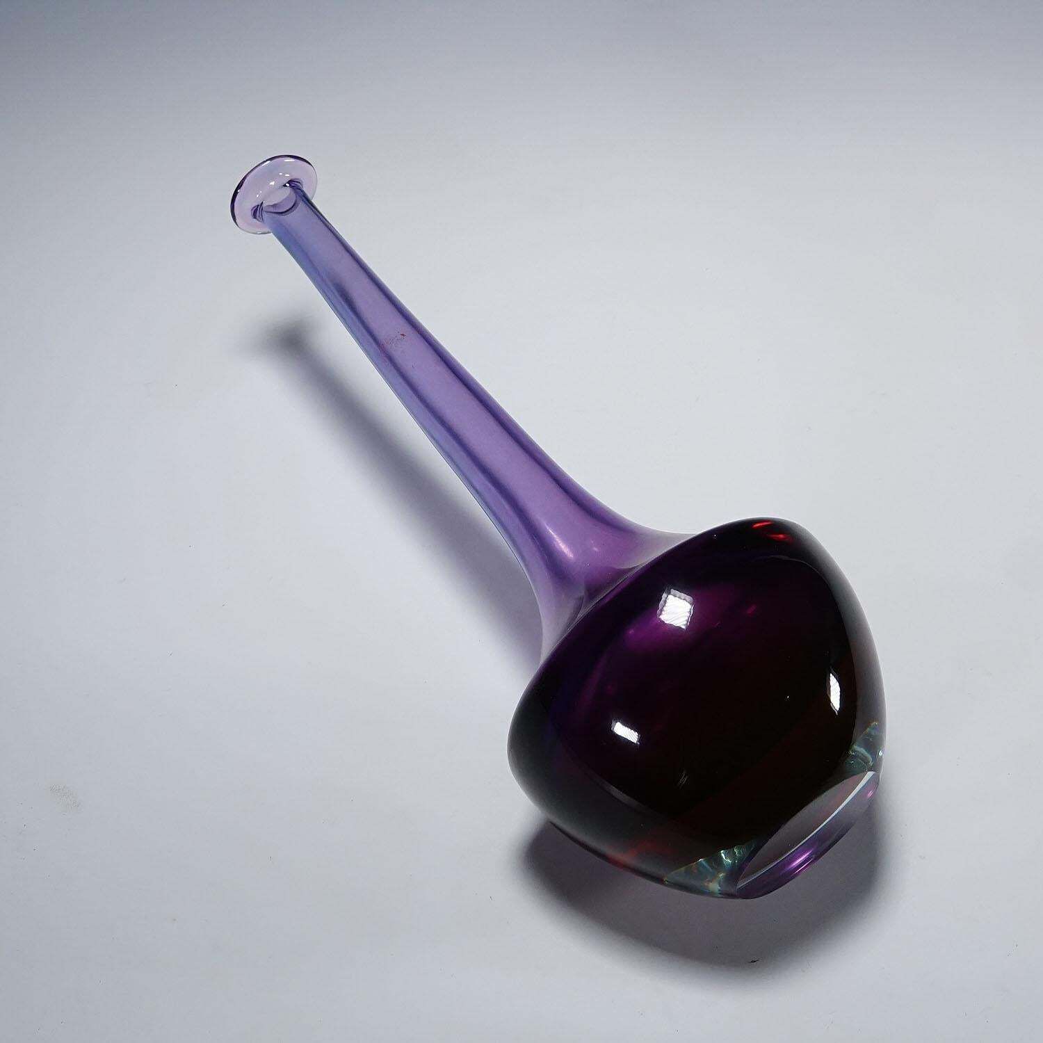 Vintage Kunstglazen Vaas Van Seguso Vetri D'arte Murano photo buy