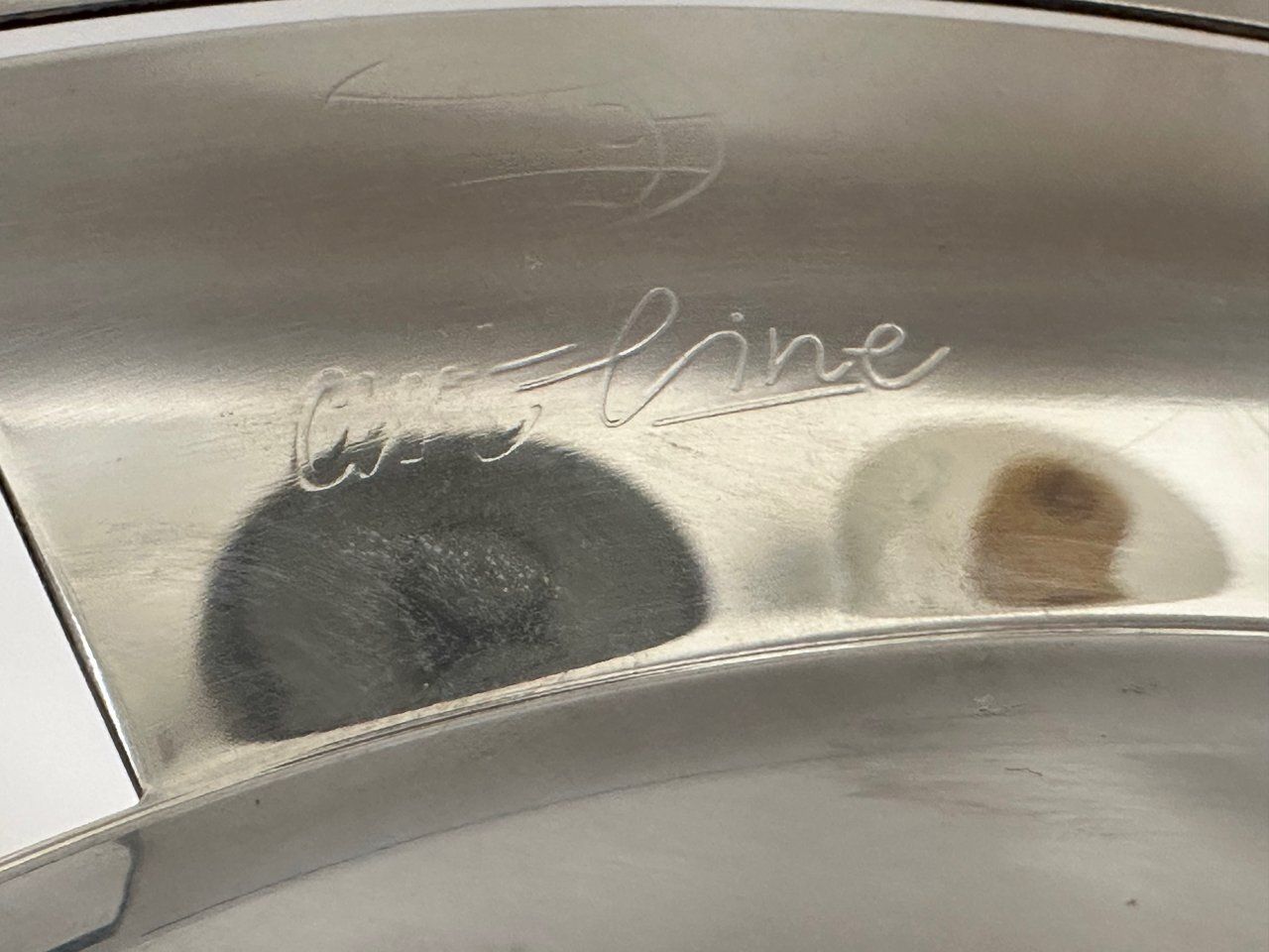 Stainless Steel Bowl By Julie Chamberlain For Amc Art Line, 1990s photo vinterior