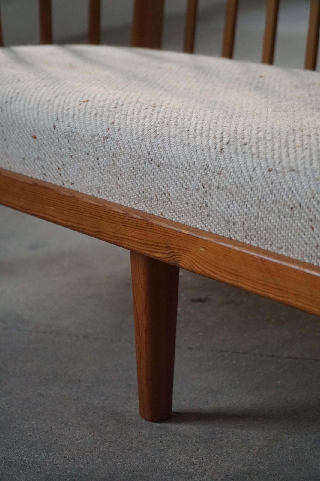 photo buy Mid 20th Century, Swedish Three Seater Sofa In Pine By Carl Malmsten, 1960s