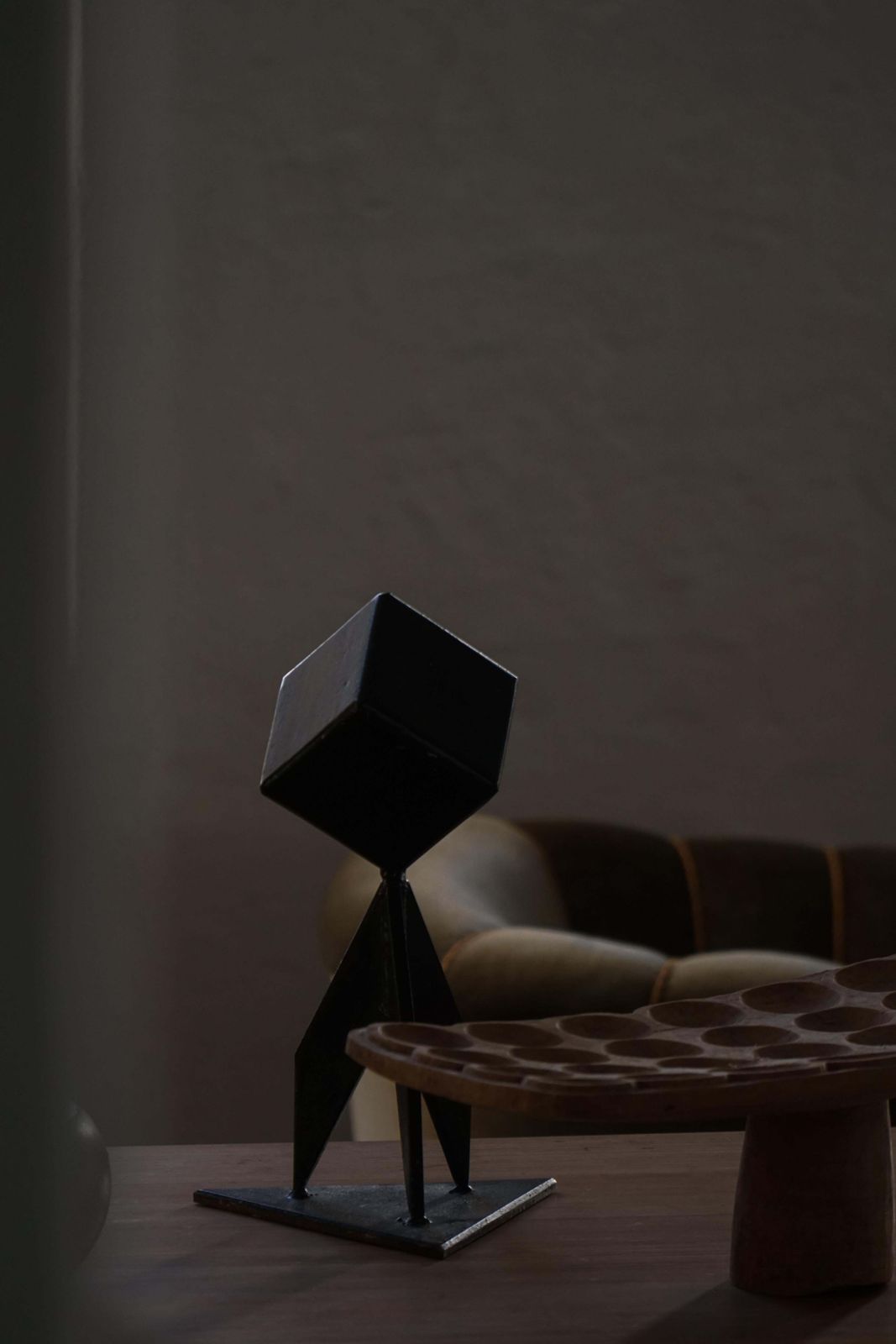 photo for sale Mid 20th Century, Decorative Abstract Scandinavian Metal Sculpture, Circa 1950s