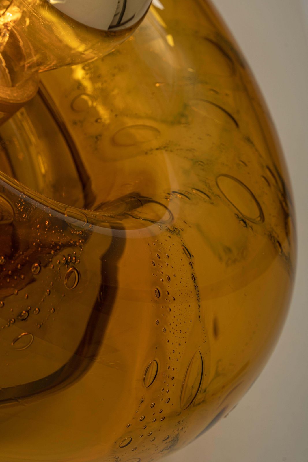 photo for sale 1 Of 6 Special Smoked Glass Wall Light Doughnut Shape By Doria, Germany, 1960s