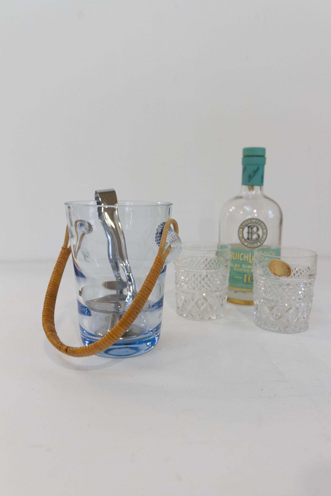 Danish Glass Ice Bucket By Per Lütken For Holmegaard, 1960s. photo 174.0