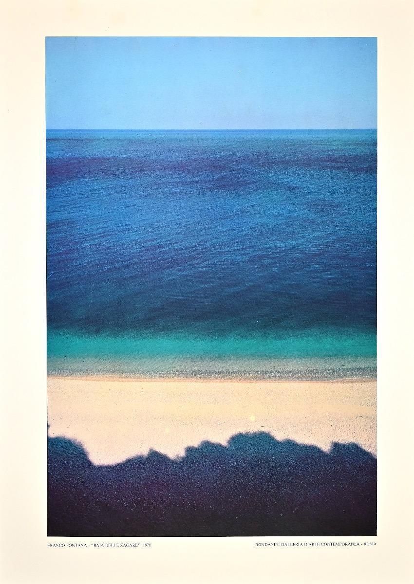 Baia Delle Zagare   Vintage Offset Print After Franco Fontana   19701970