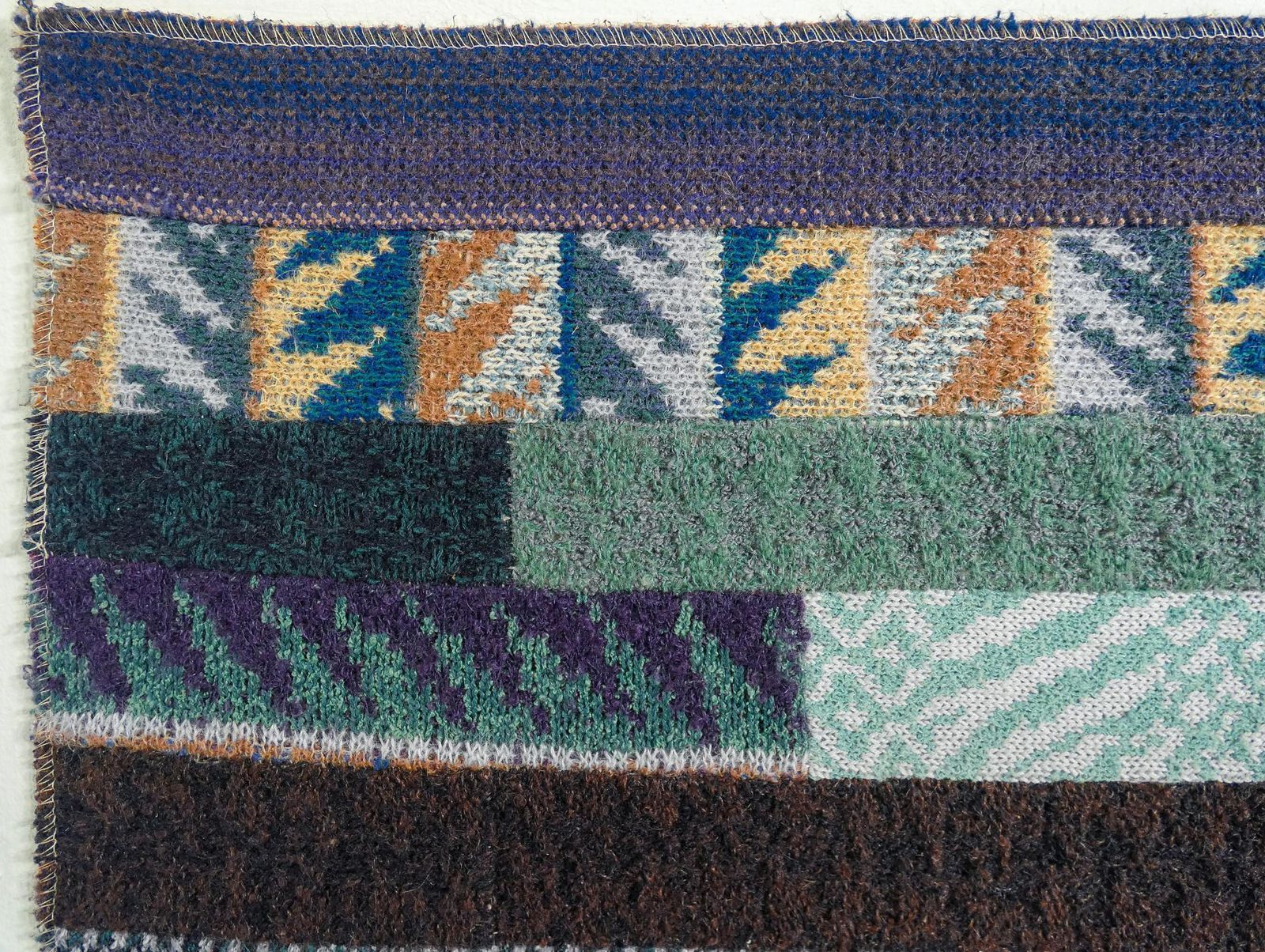 Tapestry, Design By Ottavio Missoni For Saporiti. Italy, 70s photo Art