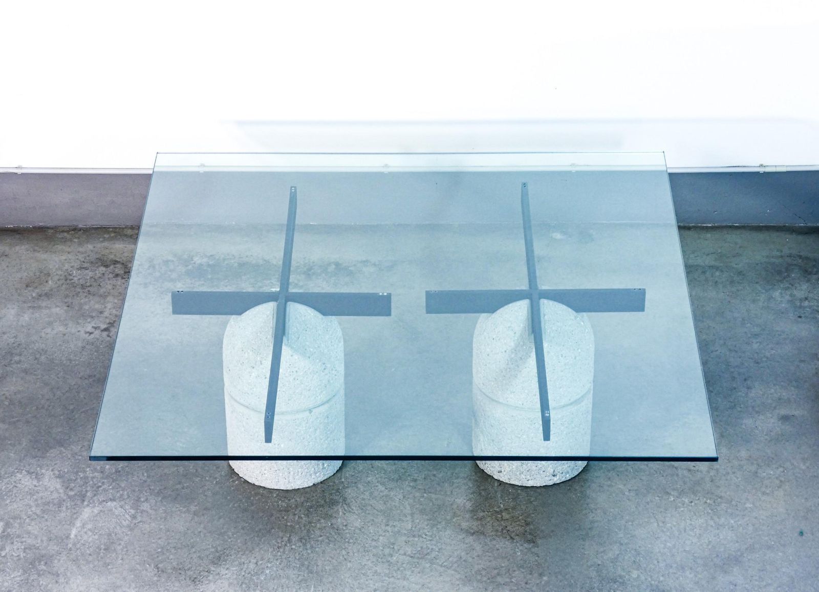 "Paracarro" Table, Design By Giovanni Offredi For Saporiti. Italy, 1973 photo Furniture