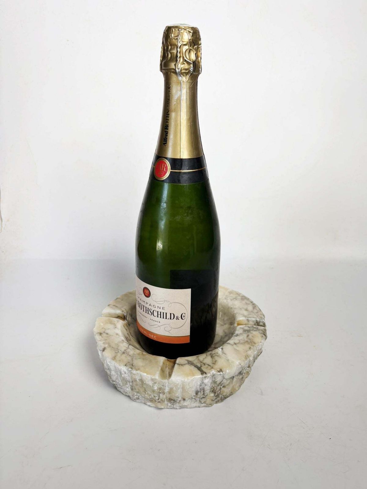 White Marble Ashtray, France, 1970 photo for sale