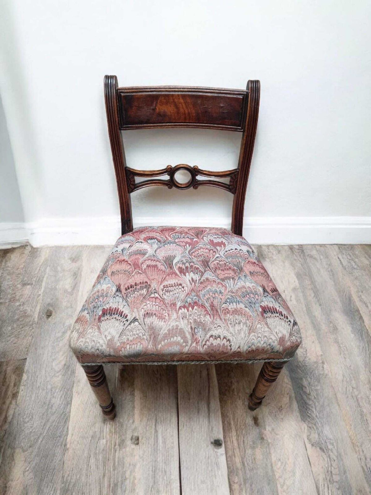 Antique Wooden Dining Chairs / C1880 / Set Of 2 photo furniture