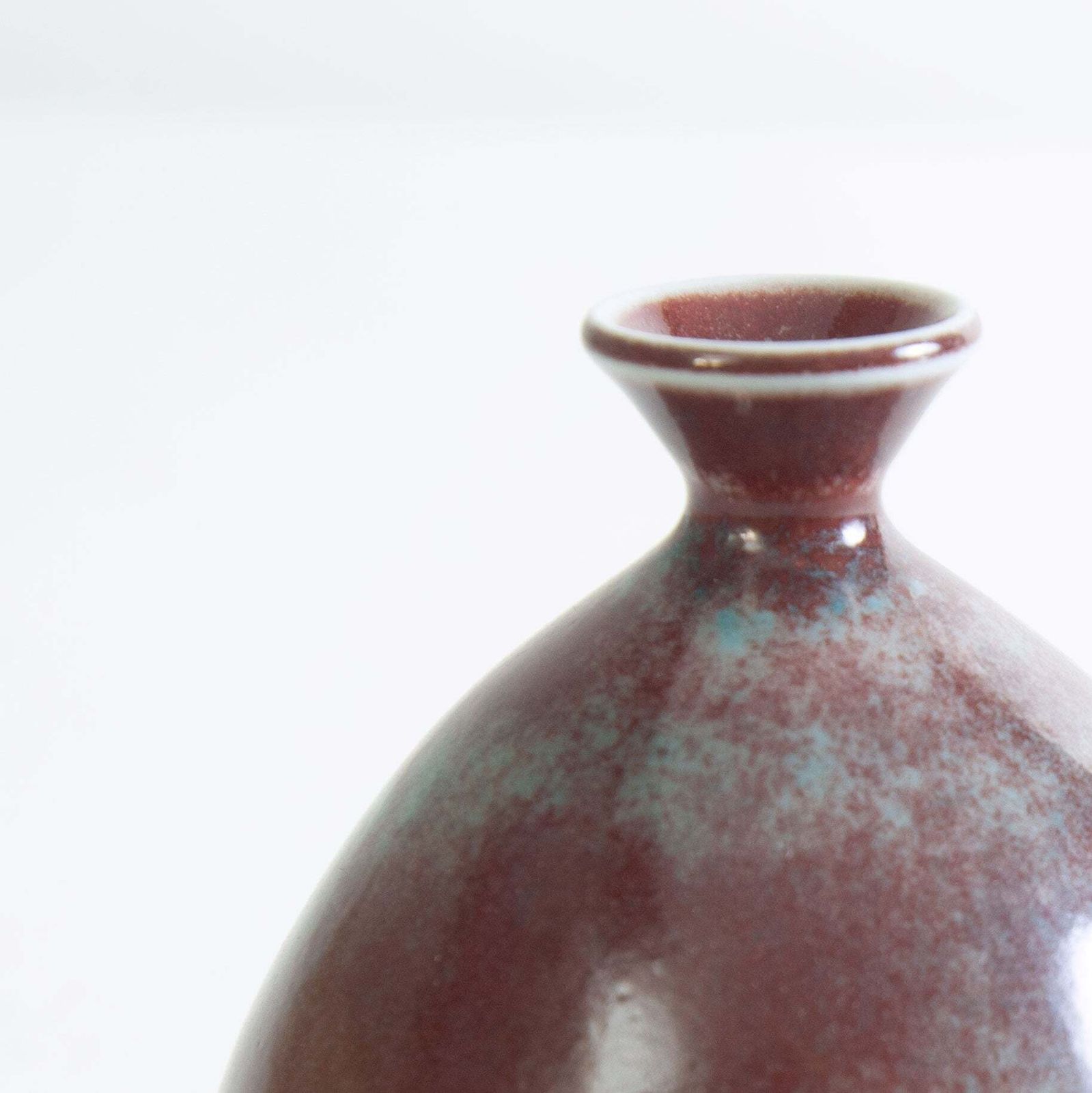 Berndt Friberg Miniature Purple Vase photo for sale