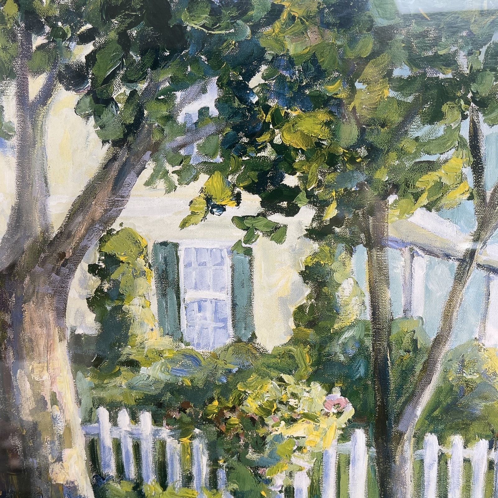 Framed Art Print Garden Path By Nell Revel Smith photo buy