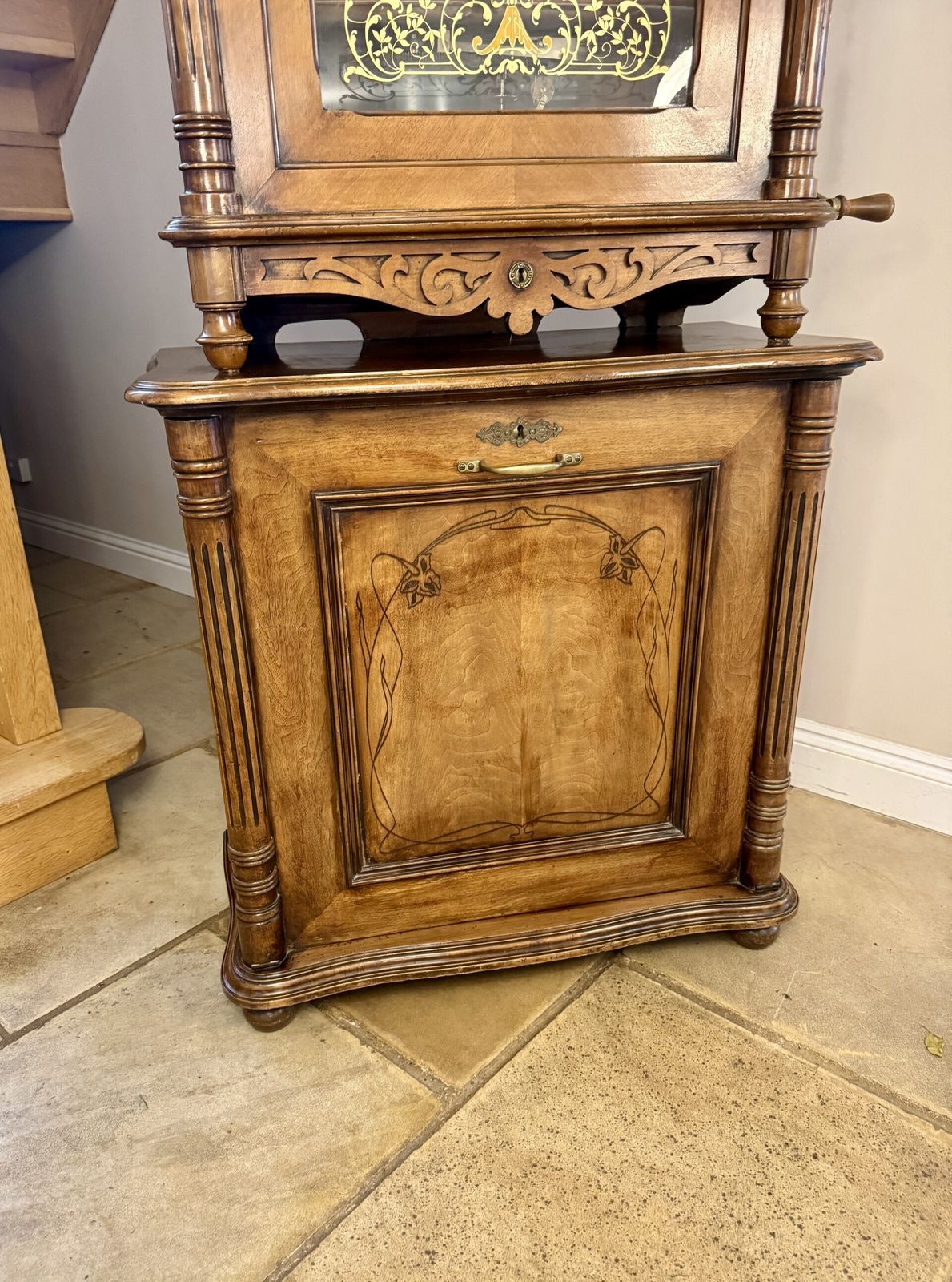 Magnificent Large Antique 19th Century Original Musik Automat Symphomian Produced By Lochmanns photo for sale
