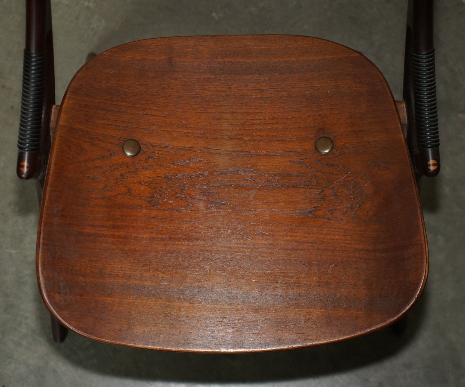 Furniture Six 1959 Fully Stamped Arne Hovmand Olsen For Mogens Kold Model 71 Dining Chairs photo