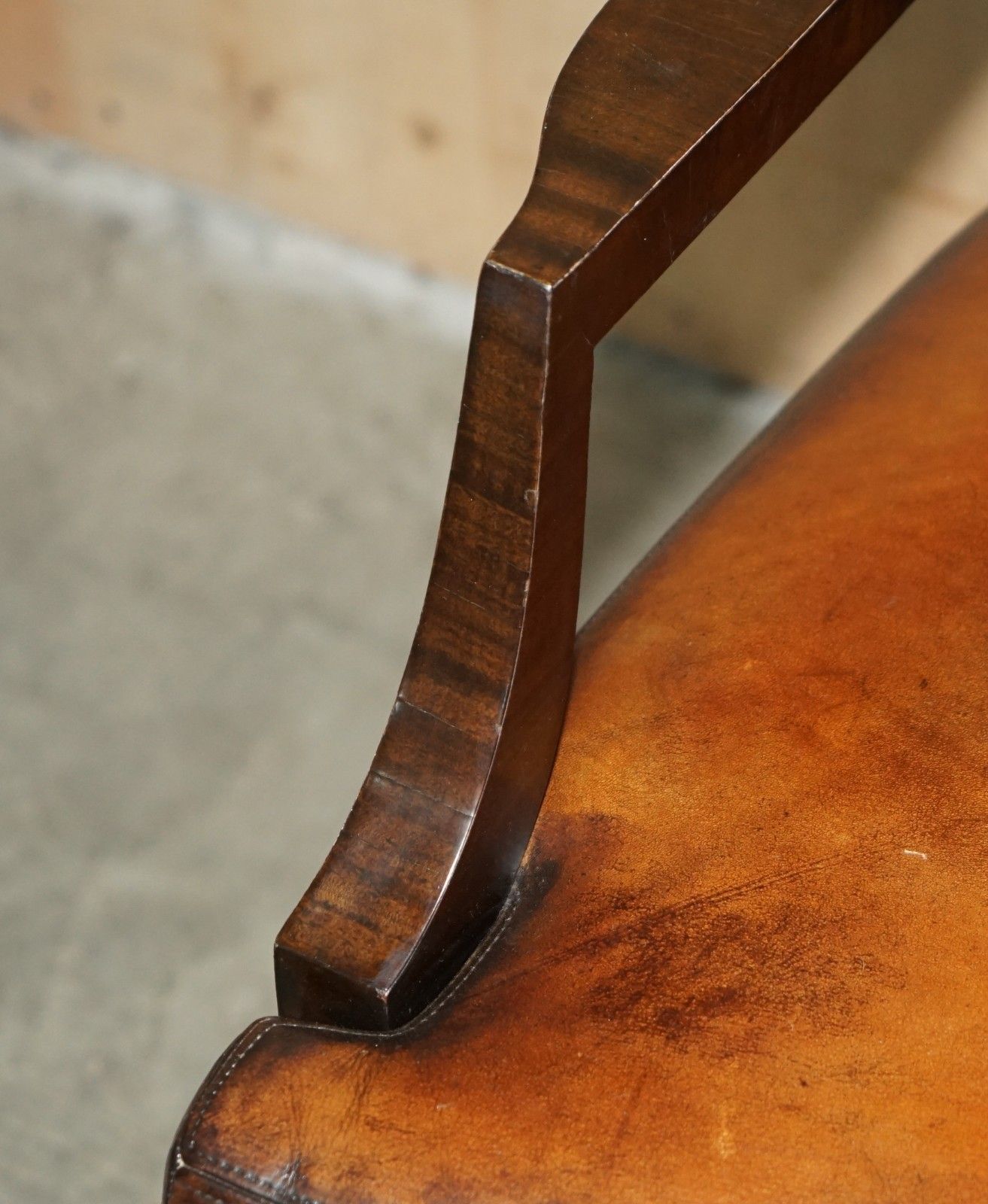 photo vintage Four Rrp £11,000 The Lucien Rolling Collection Leather Aubusson Dining Chairs