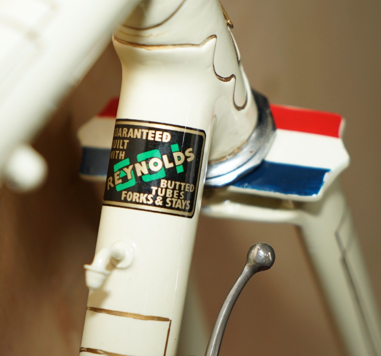 photo furniture 1940's Harry Rensch Paris Tour De France Road Bike Frameset Reynolds 531 Steel