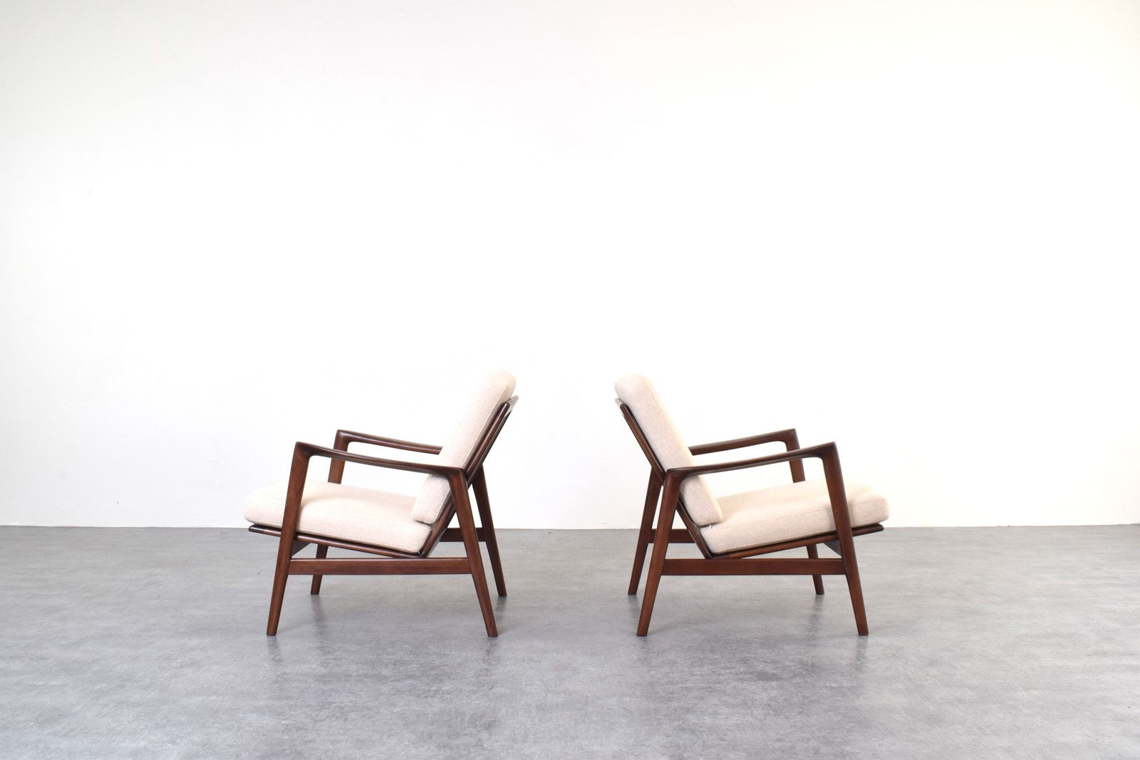 Mid Century Stefan Lounge Chairs, 1960s, Set Of 2 photo for sale