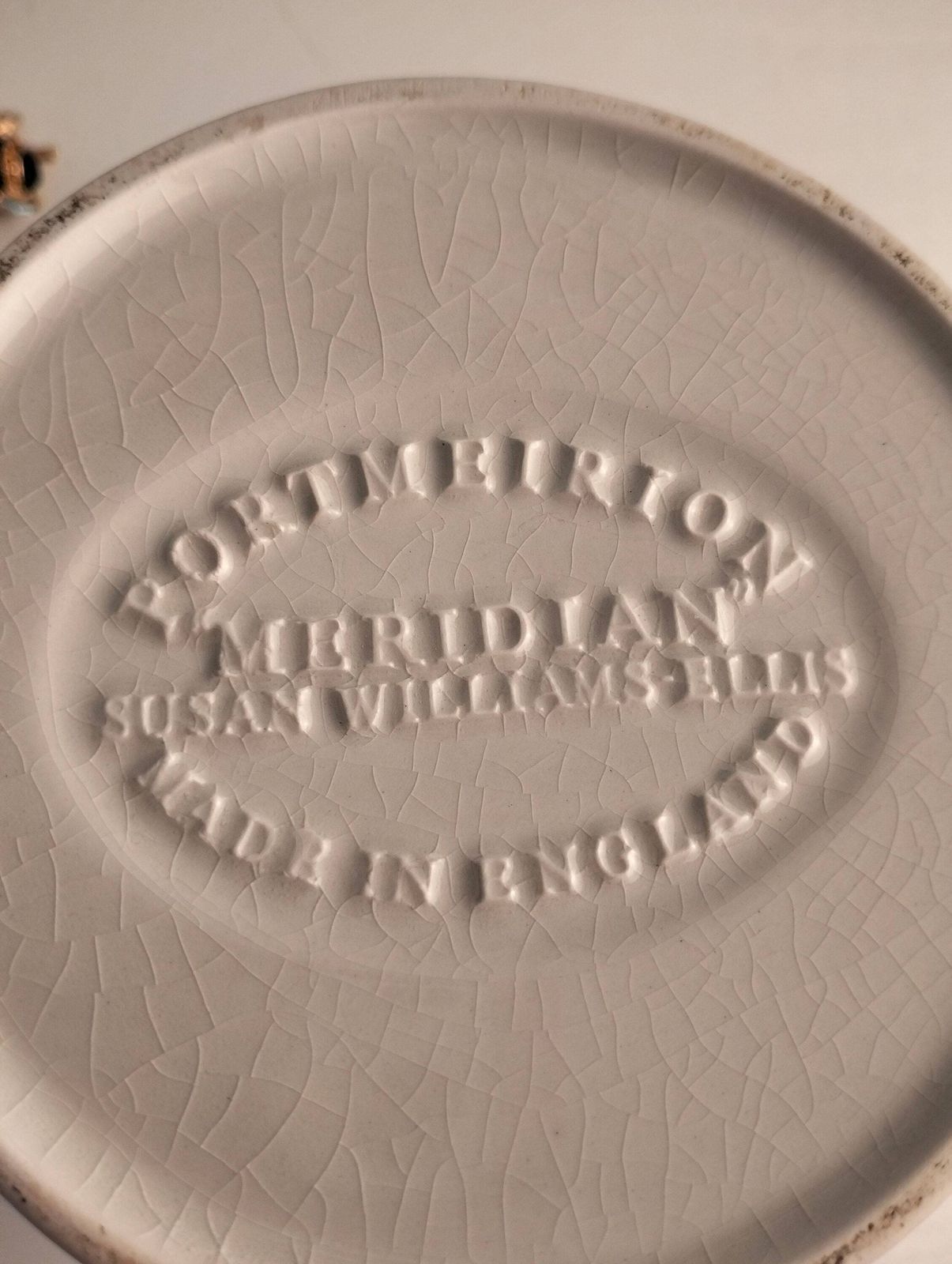 Vintage Portmeirion Witte Keramische Mokken, Susan Williams Ellis Meridian Serie photo vintage