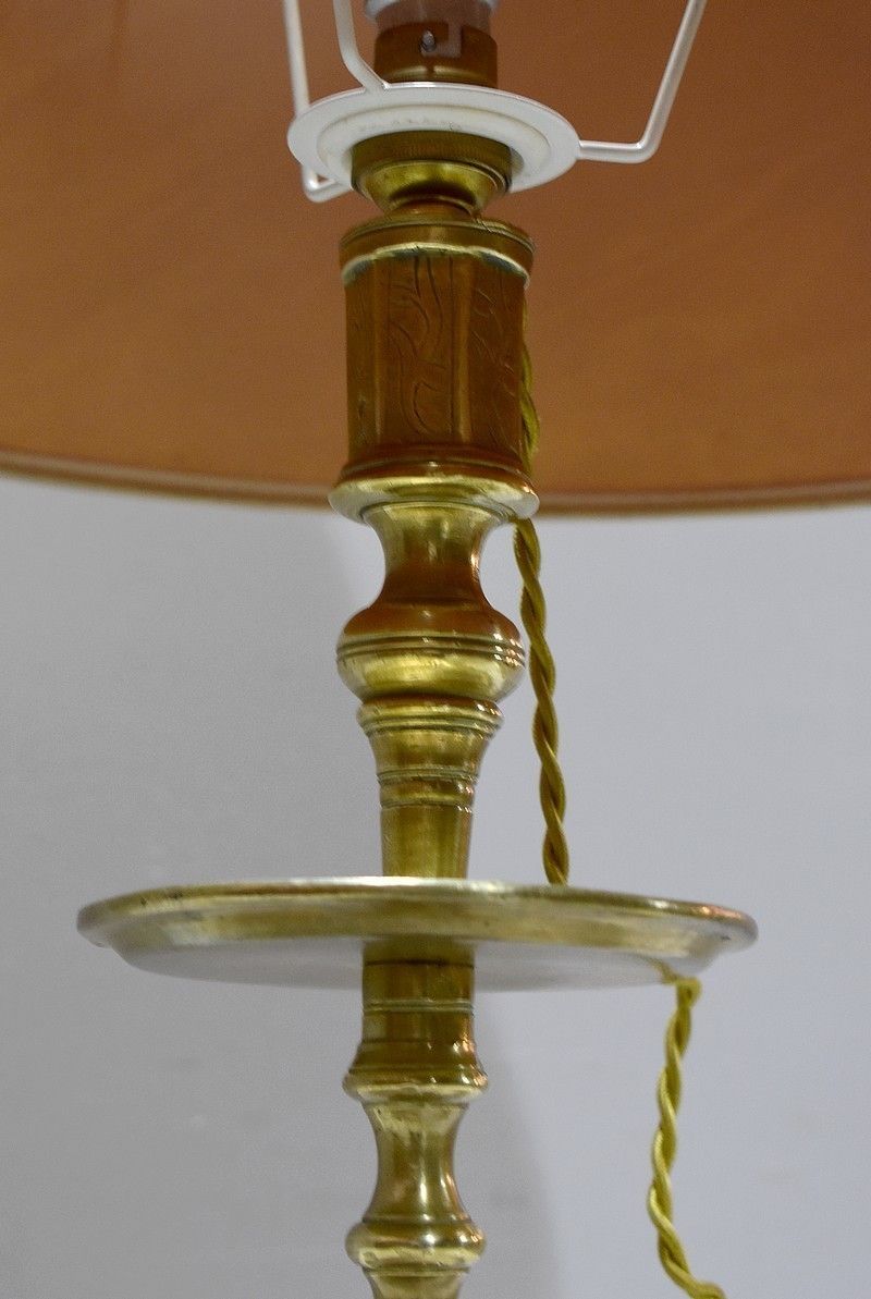 Lamp Taste Louis XIV, 19th Century photo vinterior