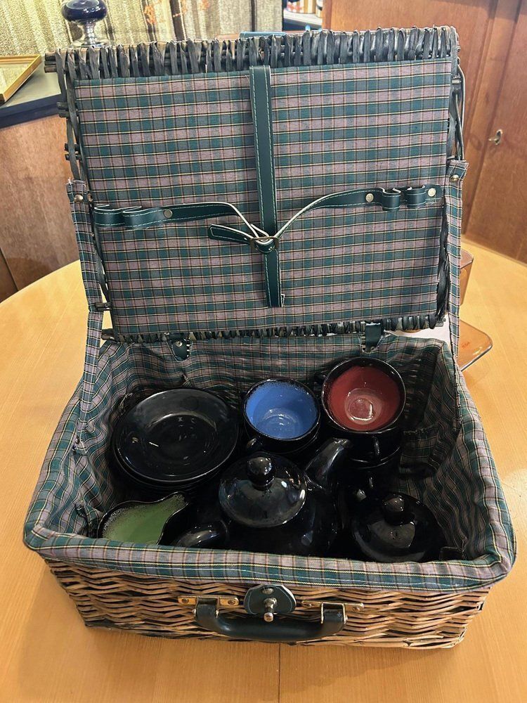 Tea Set From Keraluc, 1950s, Set Of 10 photo for sale