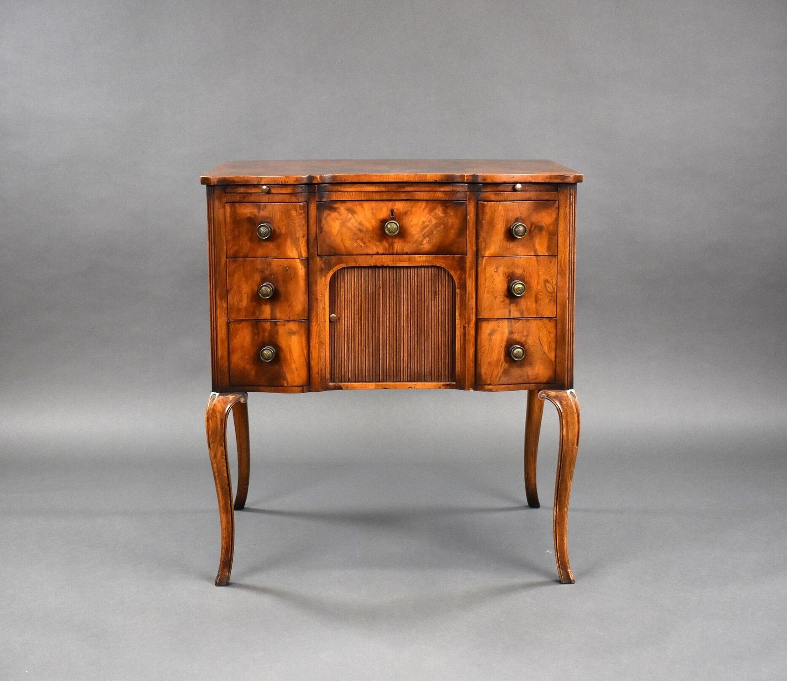 Antique Yew Wood Chest photo furniture