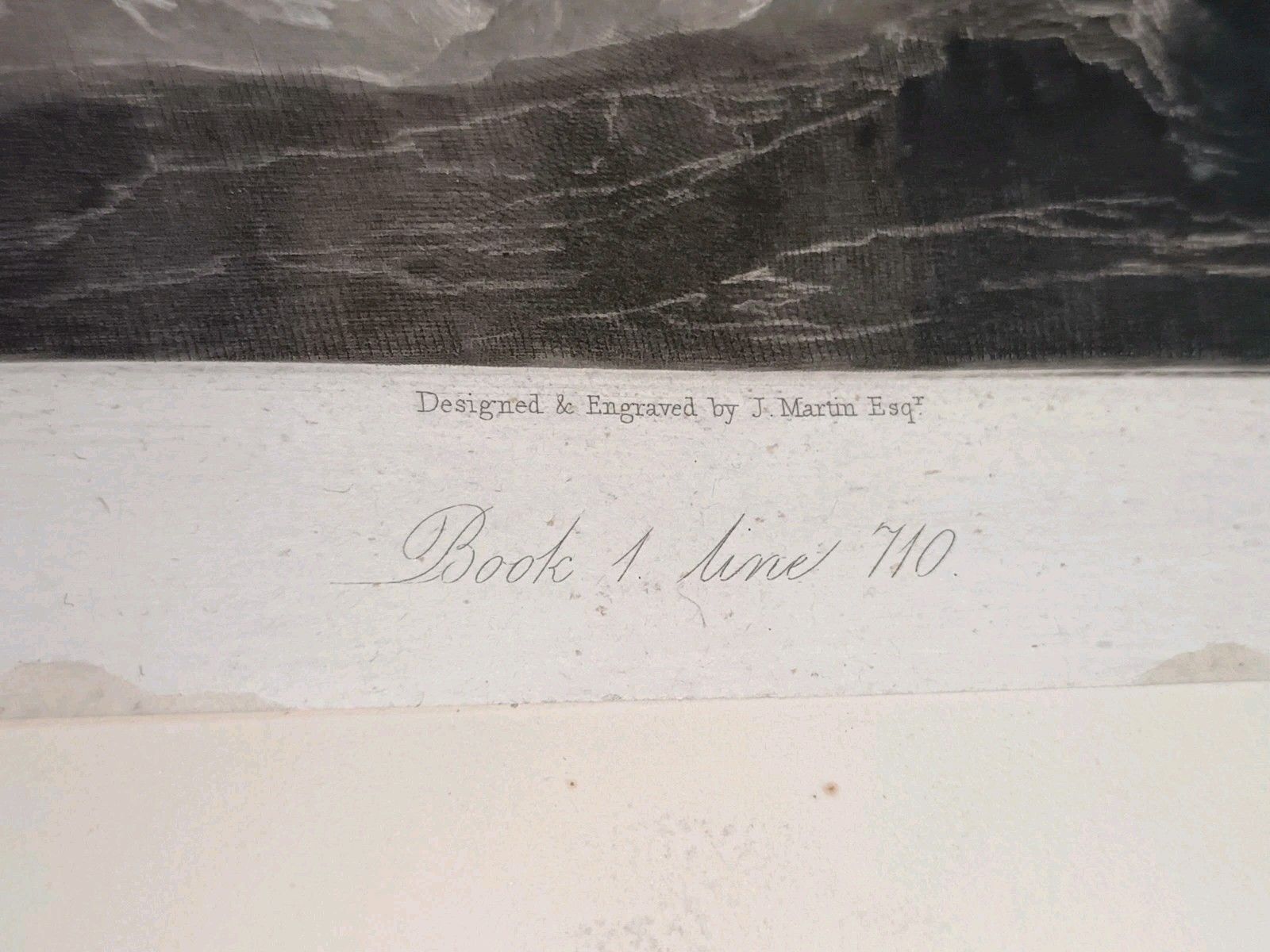 Antique 1825–26 John Martin Paradise Lost Engravings – Complete Set Of 24 photo vintage