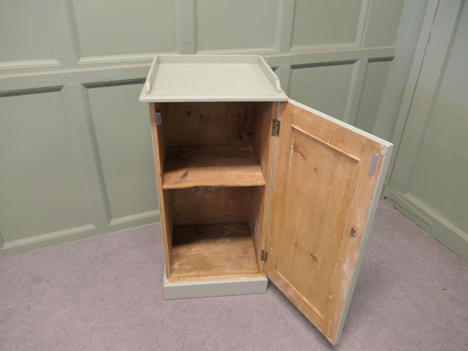 A Good Quality Pine Bedside Cupboard A Good Quality Pine Bedside Cupboard photo for sale