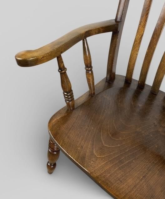 Antique Late Victorian High Back Windsor Armchair (C.1890) photo buy