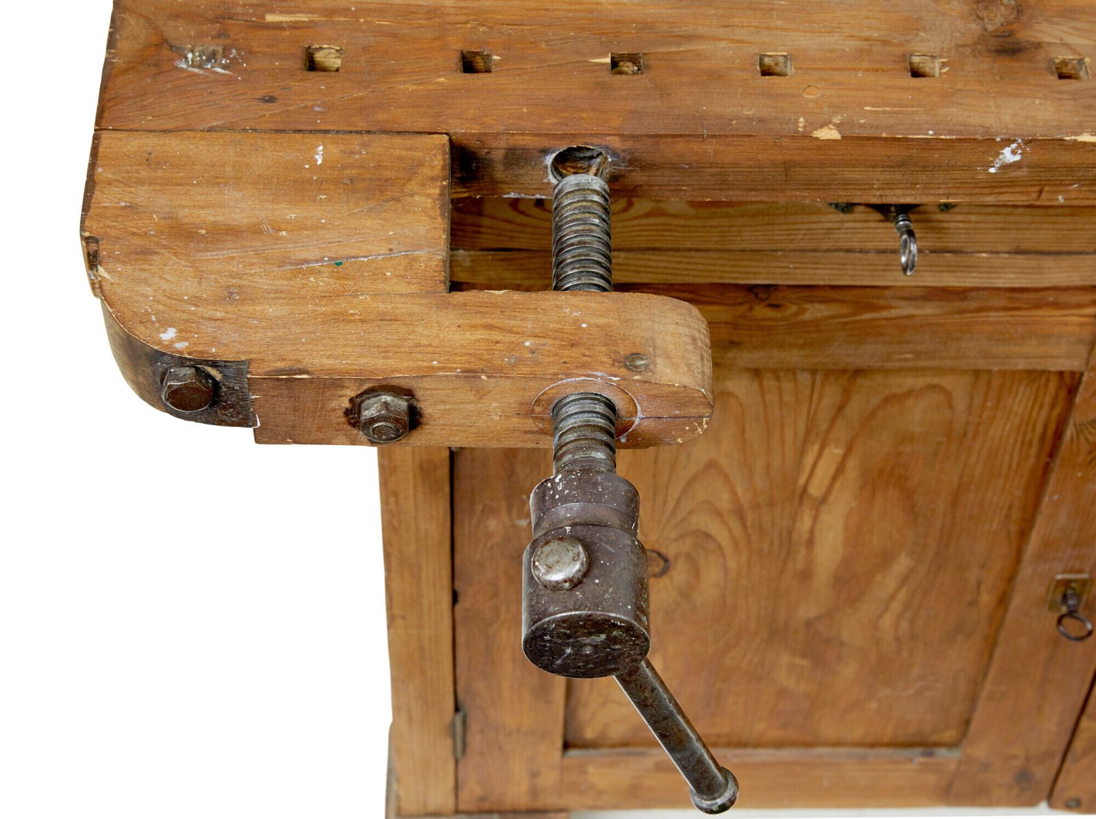19th Century Swedish Pine Workbench photo for sale