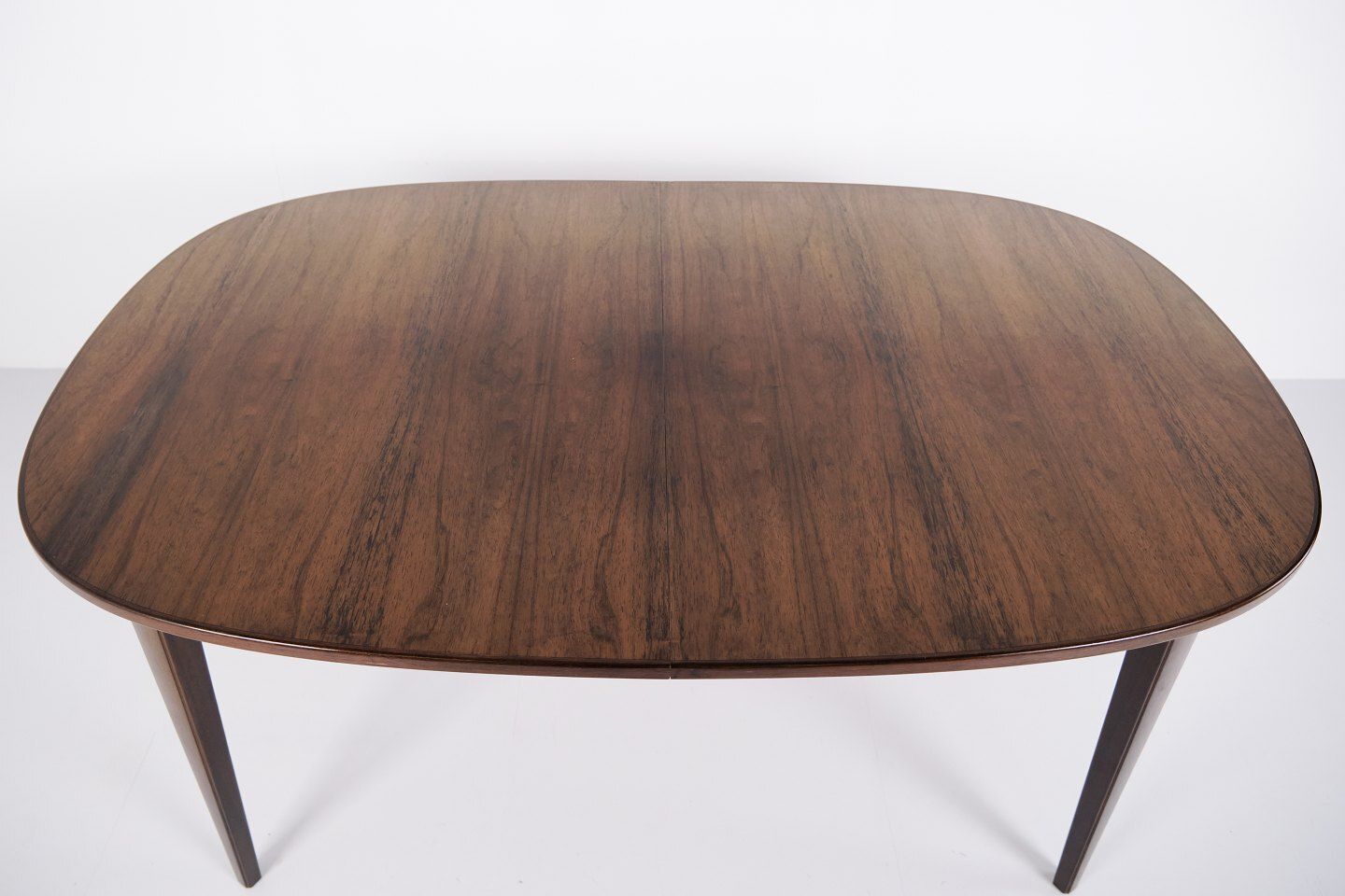Oval Dining Table With Extension Leaves   Model 55   Rosewood   Gunni Omann   Omann Jun. Furniture Factory   1960s photo 1728.0