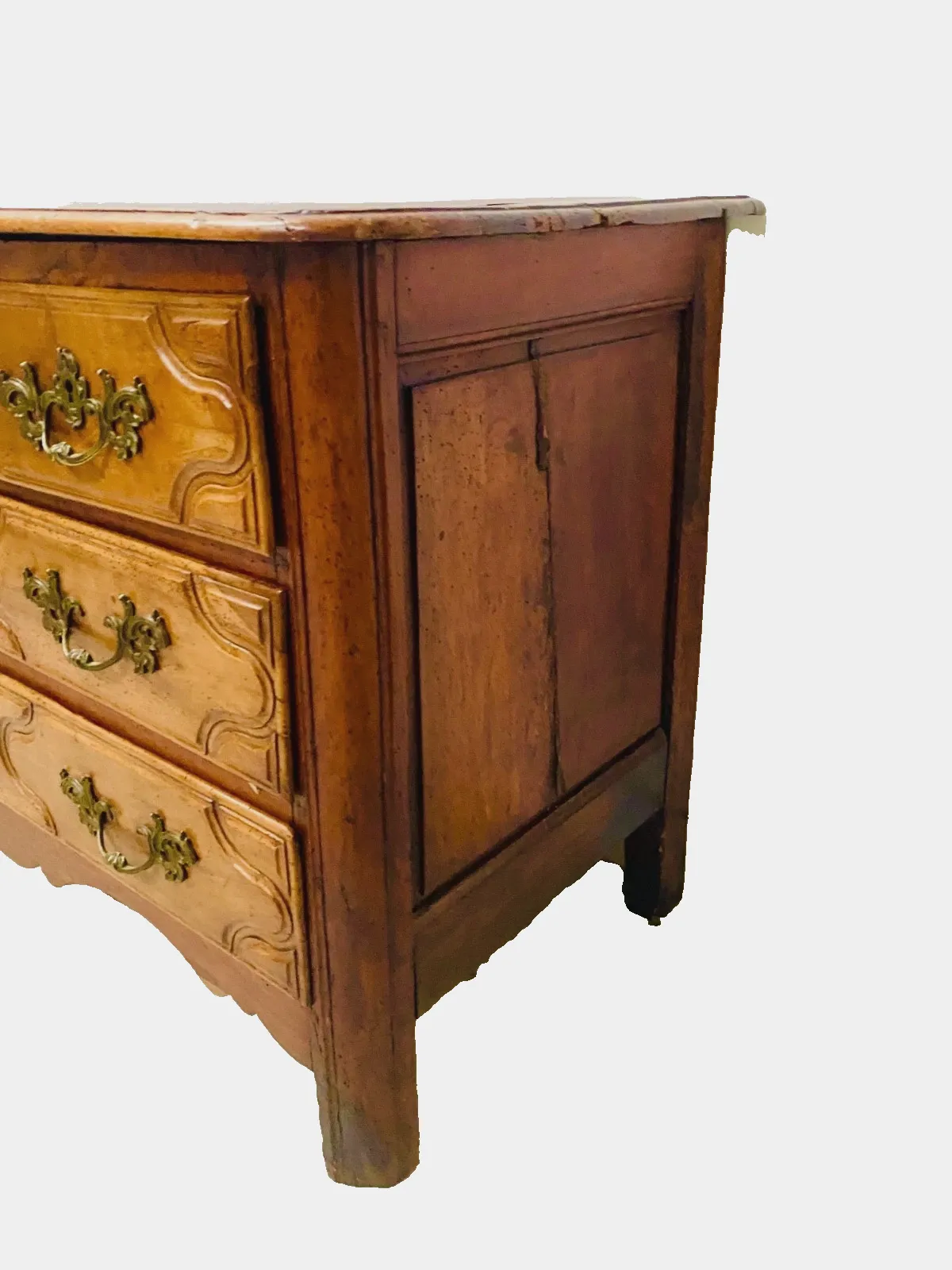 Louis XIV Solid Cherry Dresser 18th Century photo furniture