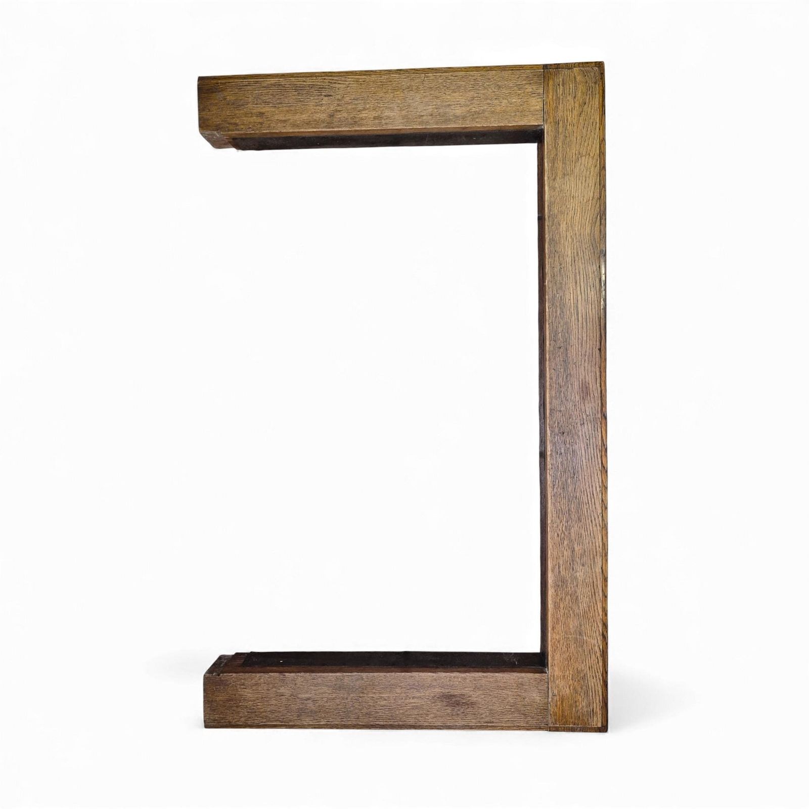Vintage Oak Fire Fender – Metal Lined Hearth Surround – Traditional Fireplace Fender – 89cm Wide photo furniture