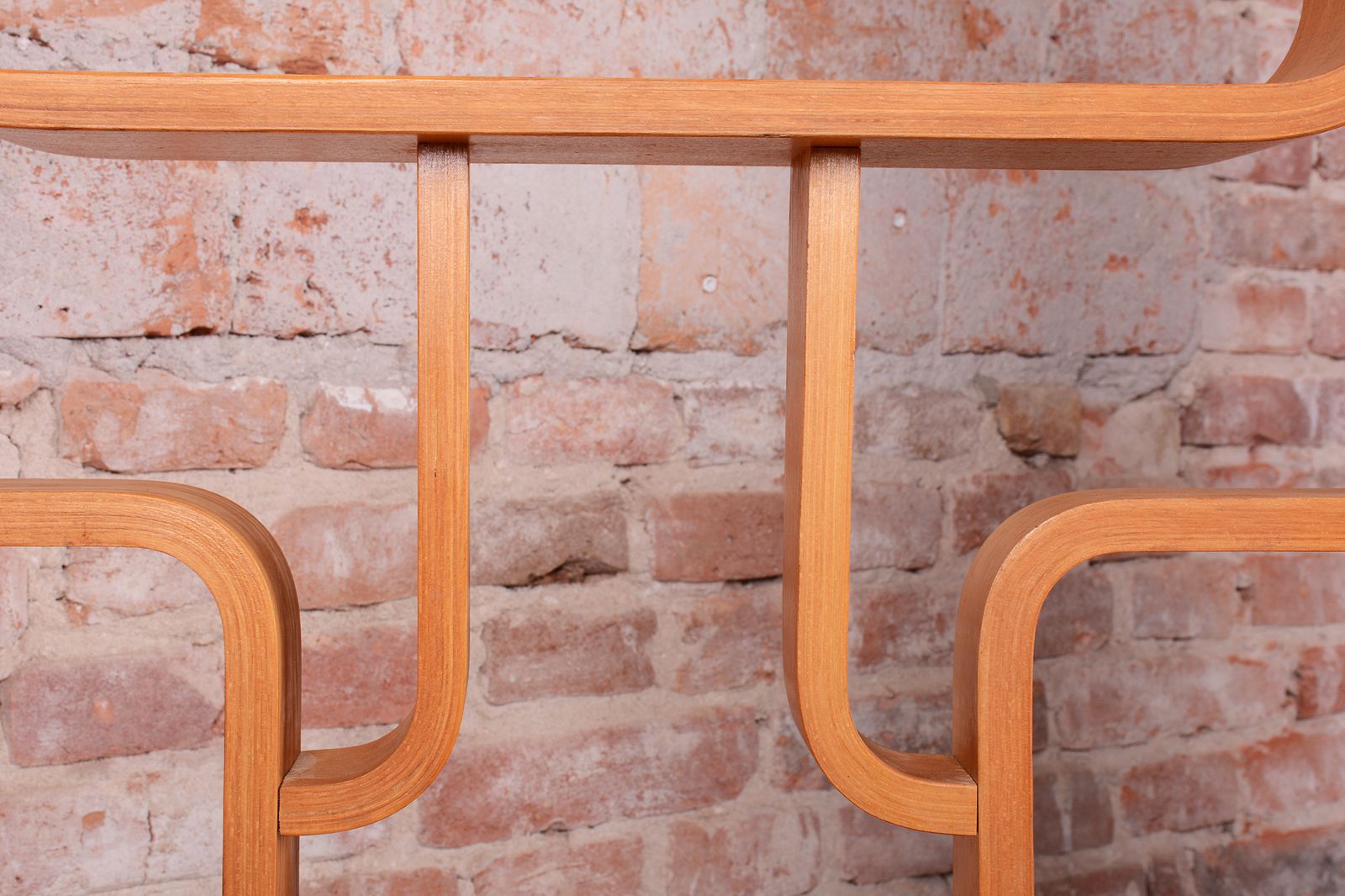 Restored Midcentury Room Divider, By L. Volak, Drevopodnik Holesov, Czech, 1960s photo Home Decor