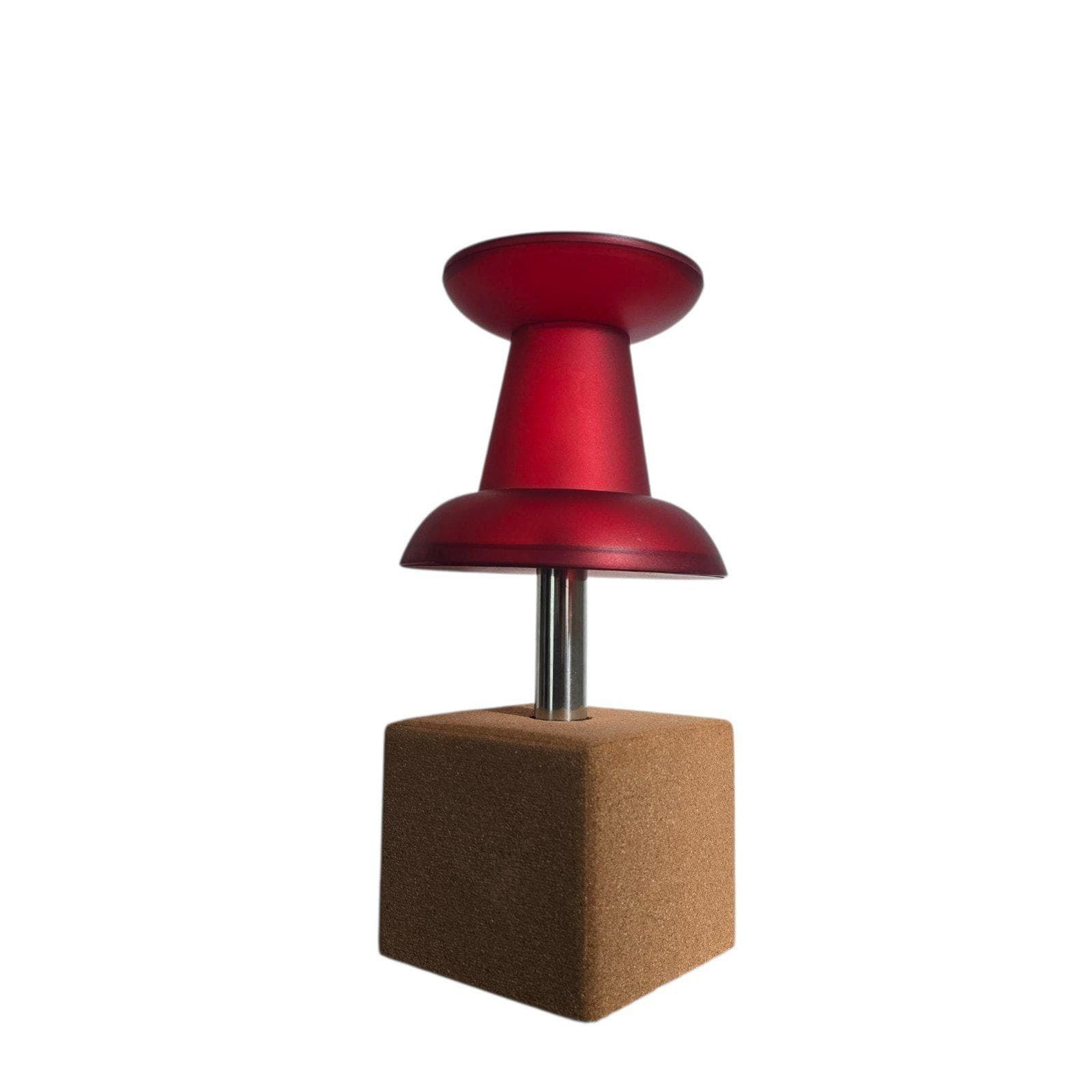 Delightful Vintage Pop Art Lamp Pushpin. Plastic/Cork. Justin Cheung For Visual Gramn. photo for sale