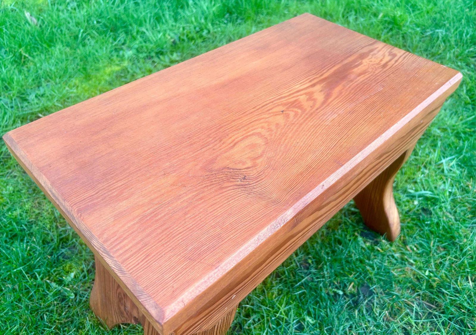 Moorish Pitch Pine Antique Stool Vintage Wooden Seating Chair Victorian Hall Desk Side Table Coffee Side Haberdashery Liberty photo Furniture