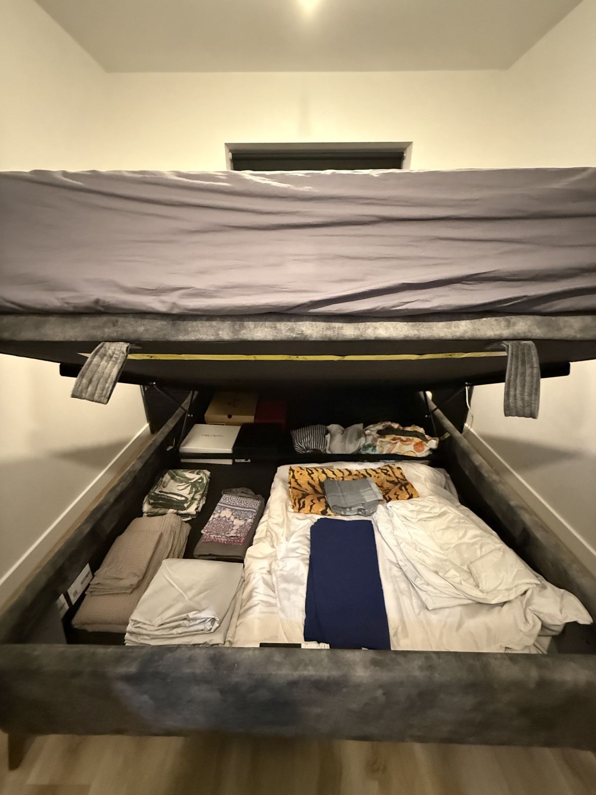 Furniture Village Sanctuary King Bed   Tampa Grey photo for sale