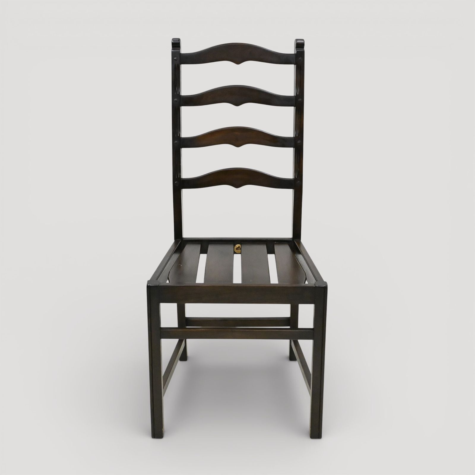 Set Of 6 1970s Ercol Ladderback Dining Chairs Dark Finish Free Uk Delivery* photo furniture